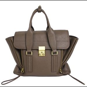 3.1 Phillip Lim Taupe Medium Leather Tote
